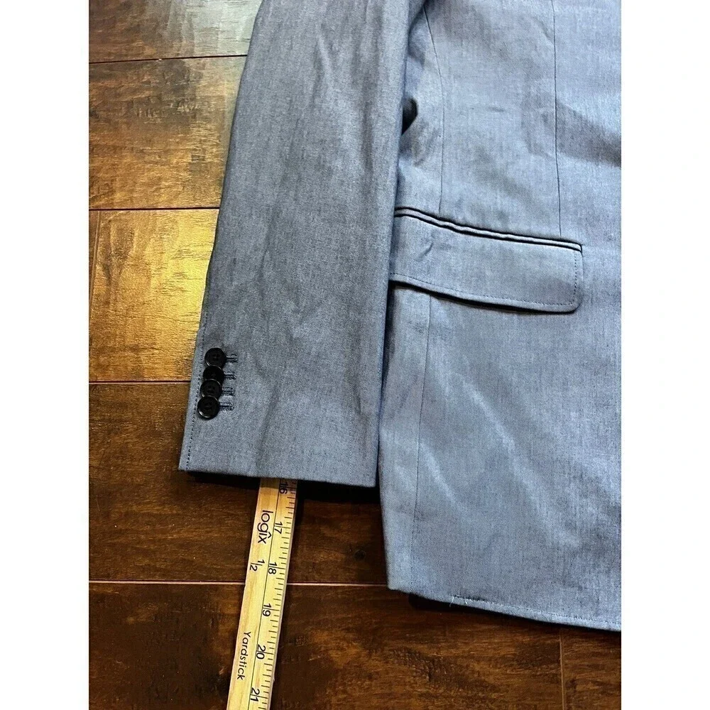 Banana Republic Mens Tailored Fit Slim Stretch Suit/Sport Coat Sz 40R